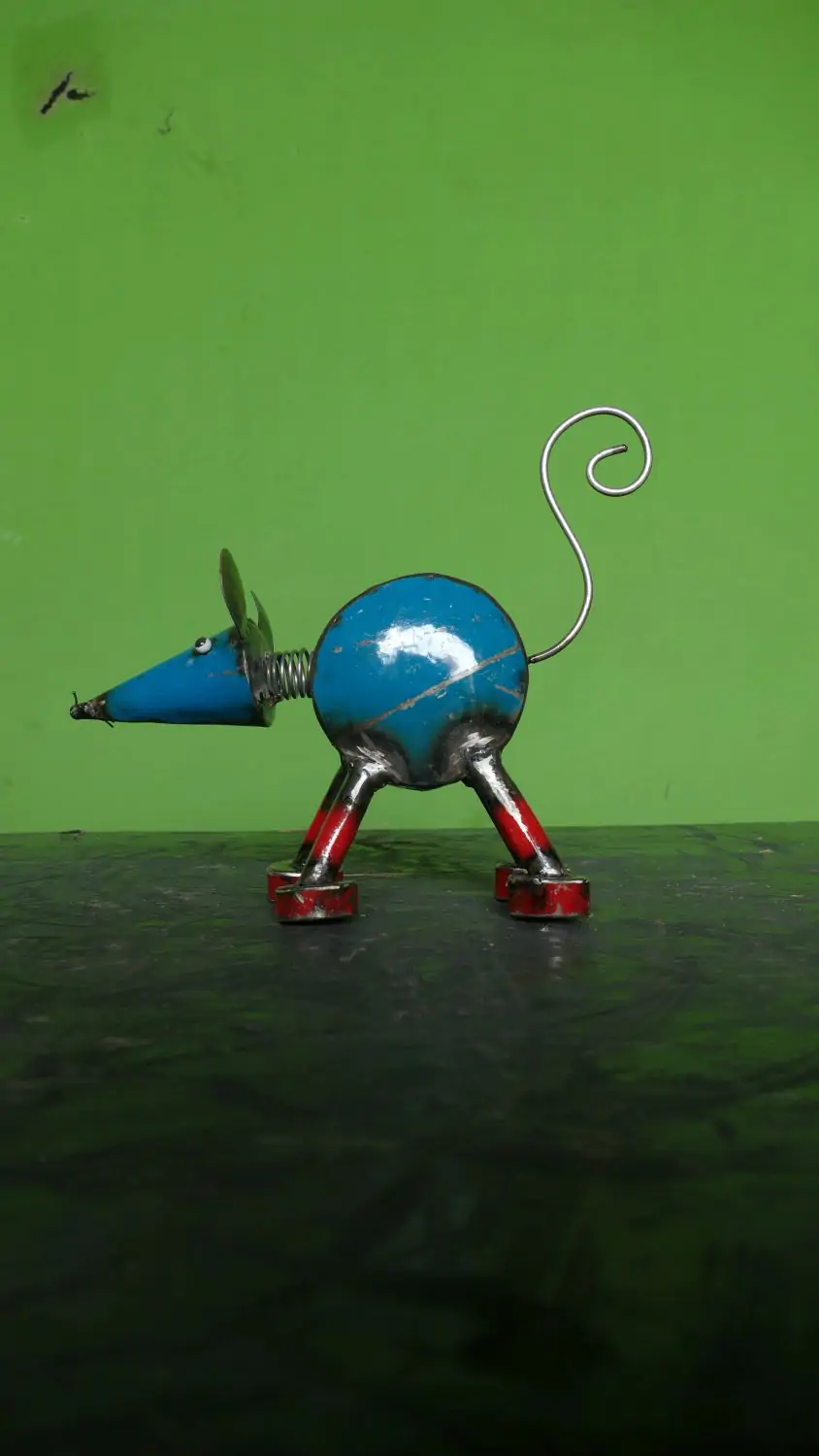  Product image 2 of the product “Mouse medium 26 cm Height, metal art. ”